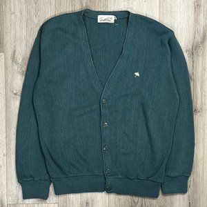 Arnold Palmer Vintage Green Medium Cardigan Sweater